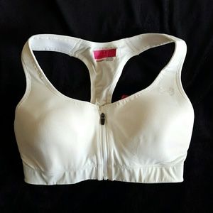 White sports bra