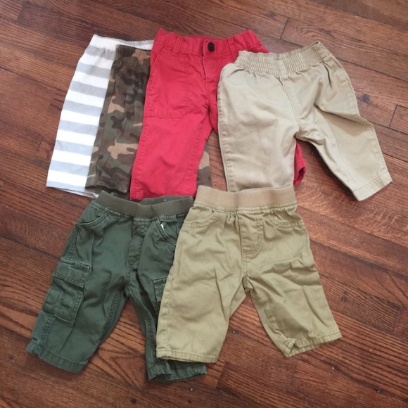 6 pack of 3 month pants carters fisher price