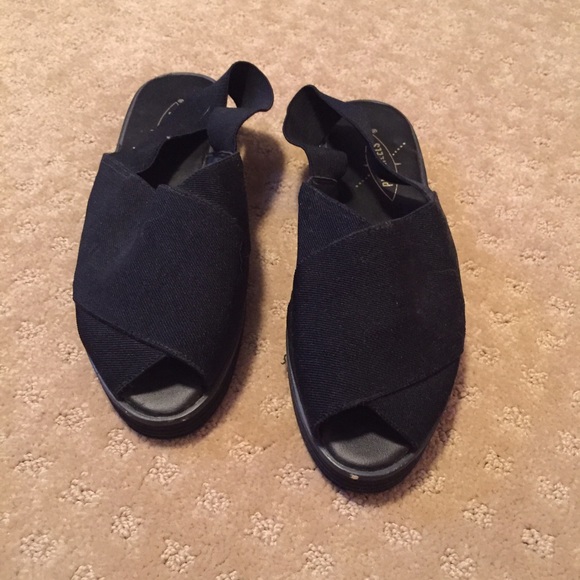 Black sandals
