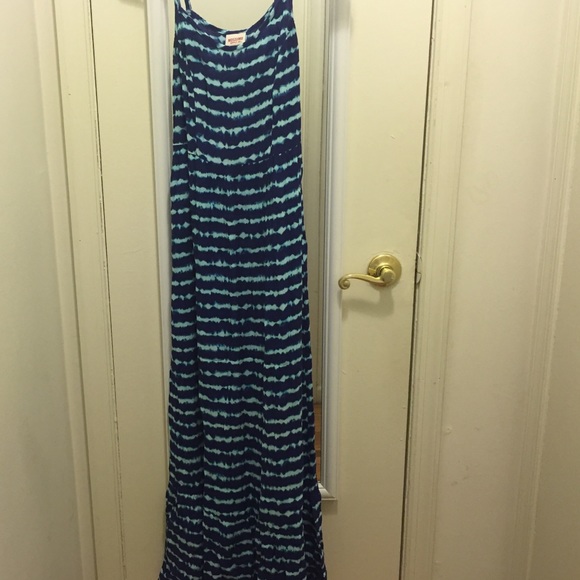 Blue maxi dress - Picture 1 of 4