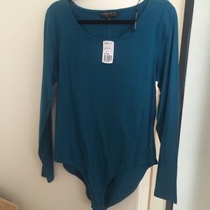 Forever 21+ Plus Classic Knit Bodysuit
