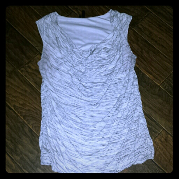 *Make Offer* Maurice's ruched neck sleeveless top
