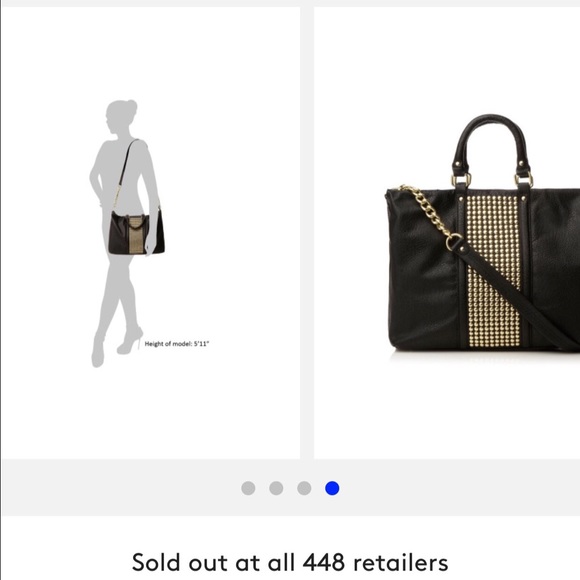 🚨SOLD🚨 💕Steve Madden Large Studded Tote💕 - Picture 3 of 4