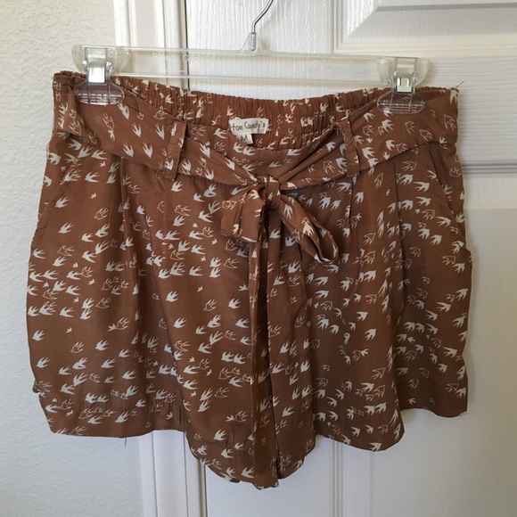 Polyester shorts