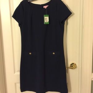 NWT size L Layton Dress True Navy