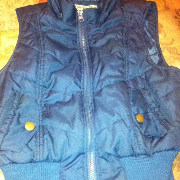 Blue vest