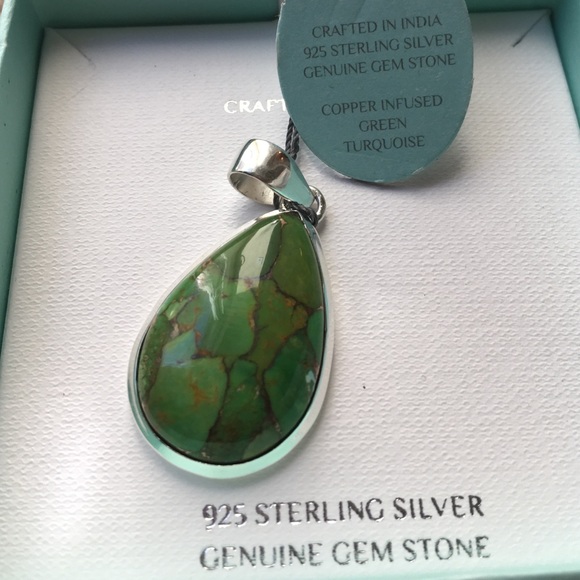Green Turquoise Pendant