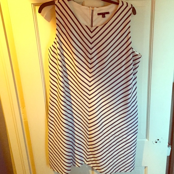 Strip dress