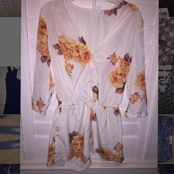 Floral romper