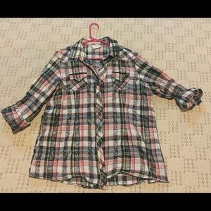 Ariat snap button XXL shirt