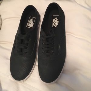 Vans snakeskin sneakers