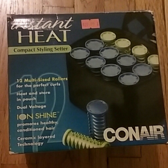 Heated rollers