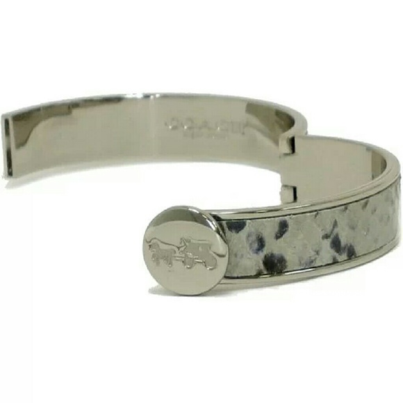 COACH Snake print Bangle Bracelet - Picture 2 of 2