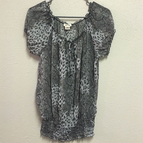 Women's sheer blouse