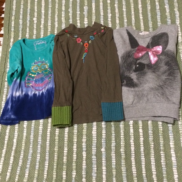 Bundle of 3 cute girl tops