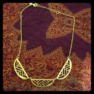 American Eagle gold necklace