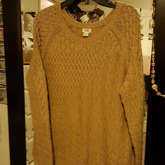 Mossimo long sweater camel