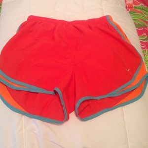 Orange Nike shorts - size Large