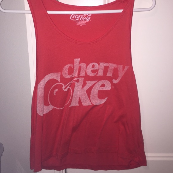 Cherry Coke crop top