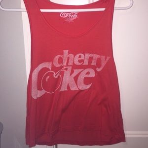 Cherry Coke crop top