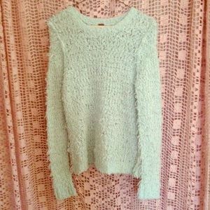 ☀️MAKE AN OFFER Free people fuzzy sweater