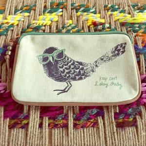 Fossil Pencil Cosmetic Case Bag