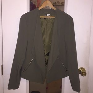 Olive green blazer