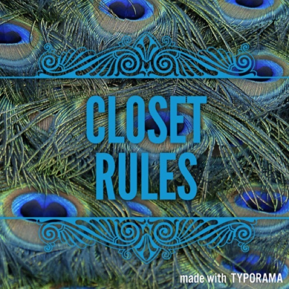 Closet Rules.