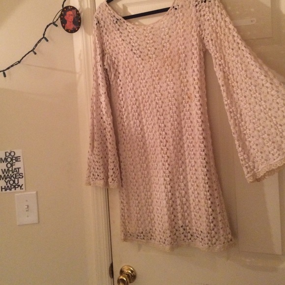 Free people bell sleeve dress