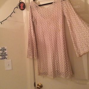 Free people bell sleeve dress