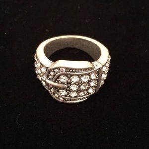 Buckle Up Ring By Premier Designs Size 8