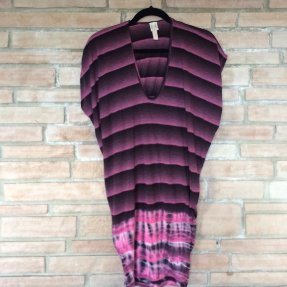 Extra Long Purple/Pink Top