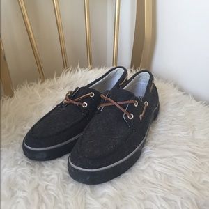 Polo by Ralph Lauren Grey Wool Boat Shoe