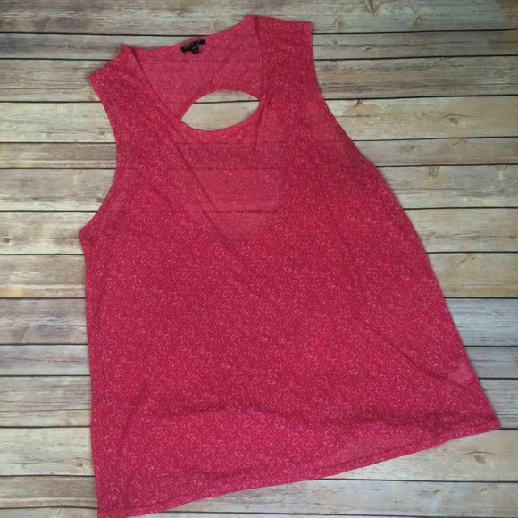 Topshop pink dabble dress