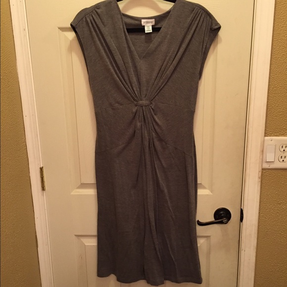 Dark Heathered gray dress.