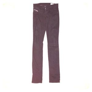 Black diesel skinny jeans