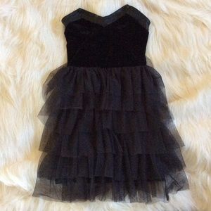 H&M Conscious Strapless Dress with Ruffles XS