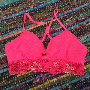 Hot Pink American Eagle Bralette