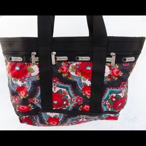 Lesportsac Medium Travel Tote in Romanian Rose