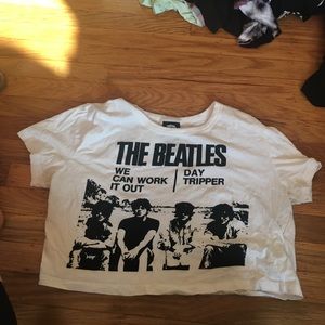 Beatles Crop Top