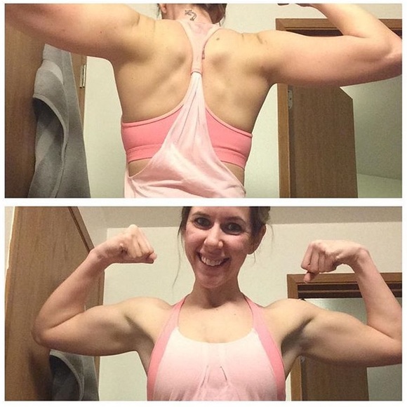 Lulu lemon tank!! Built in bra. Pink/ orange color