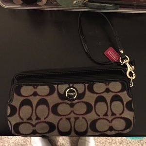 Coach wristlet