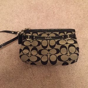 Authentic Coach Wristlet