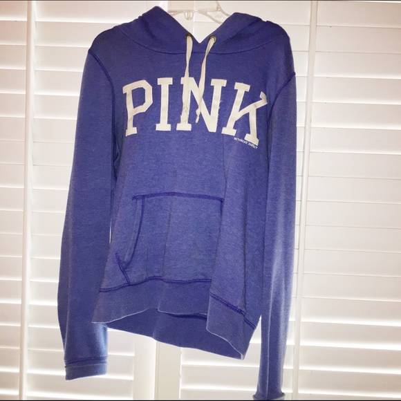 PINK royal blue hoodie