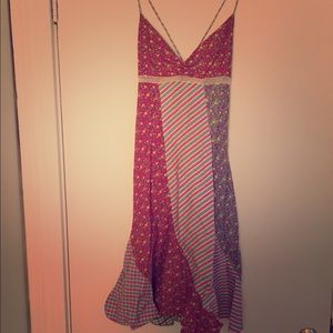 Patch pattern sundress