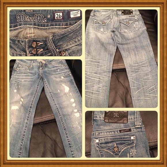 Miss Me Destroyed Jean Size 26"