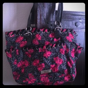 Betsey Johnson travel tote