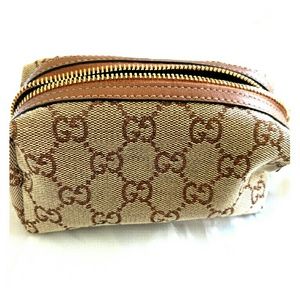 Authentic Gucci makeup bag