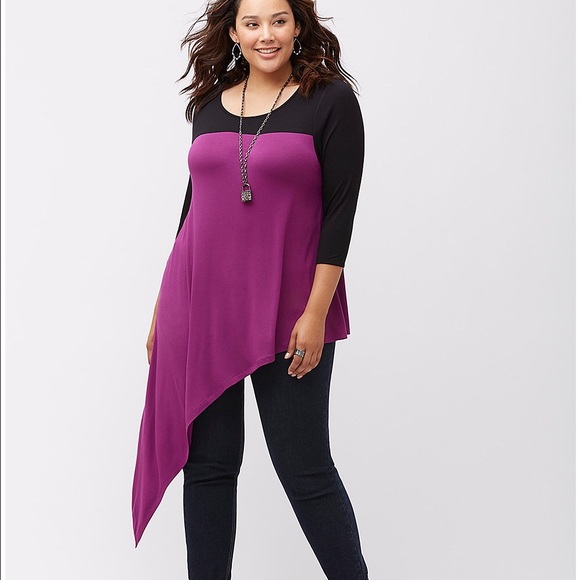 Lane Bryant Extreme Tunic - Sharkbite!