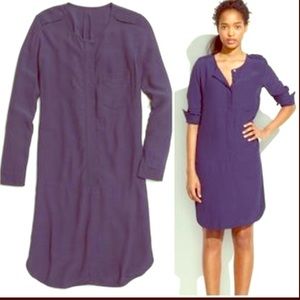 Made well long sleeve tunic dress NAVY size M